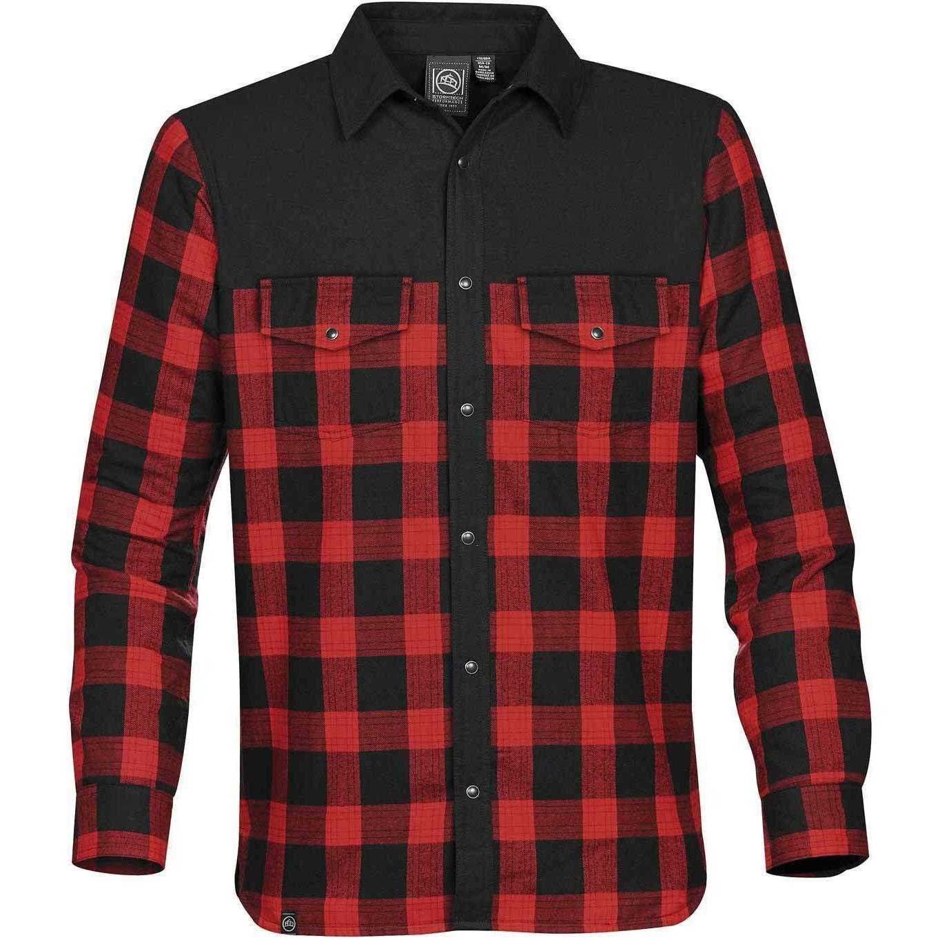 Black/Red Plaid