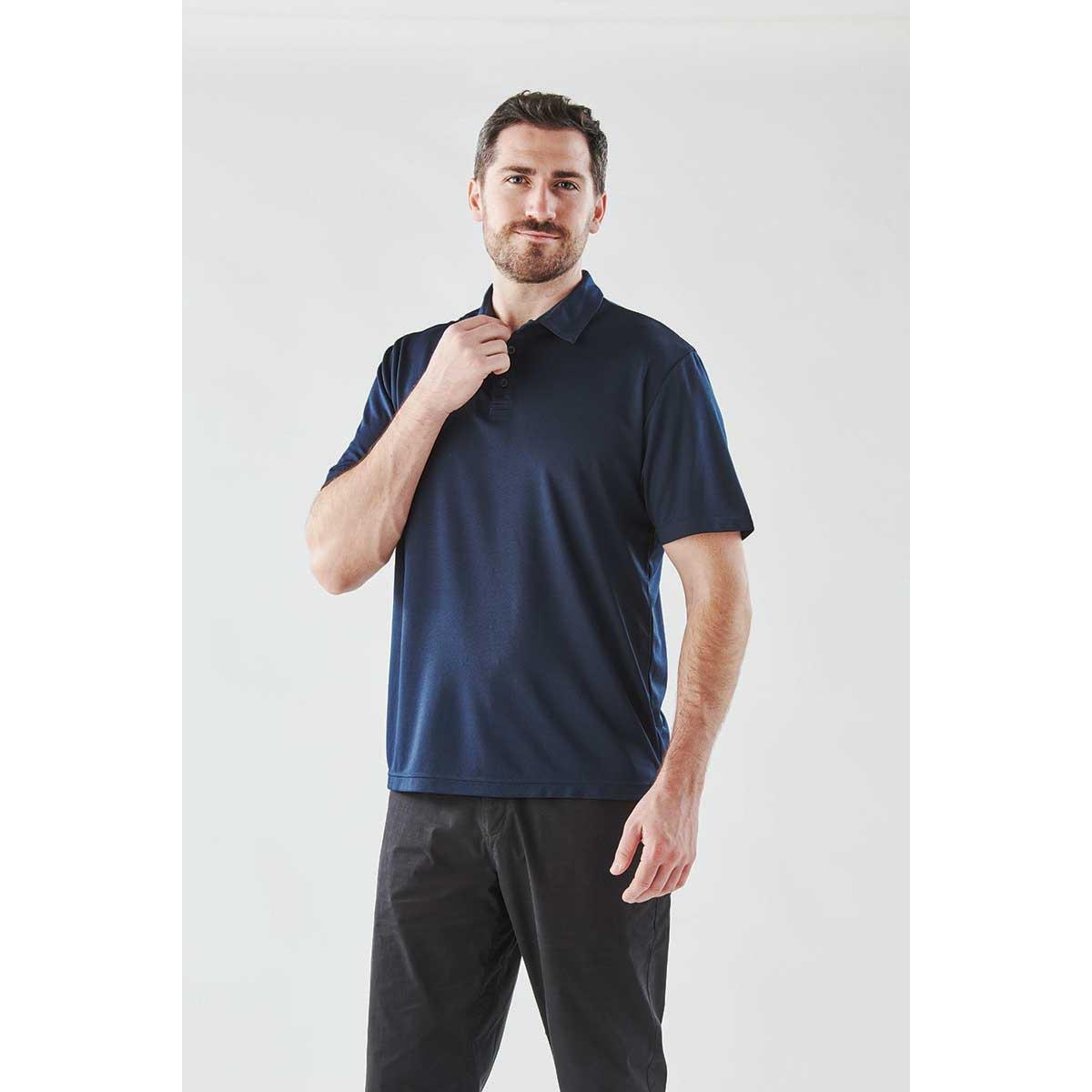 Men's Treeline Performance Short Sleeve Polo - STORMTECH Australia