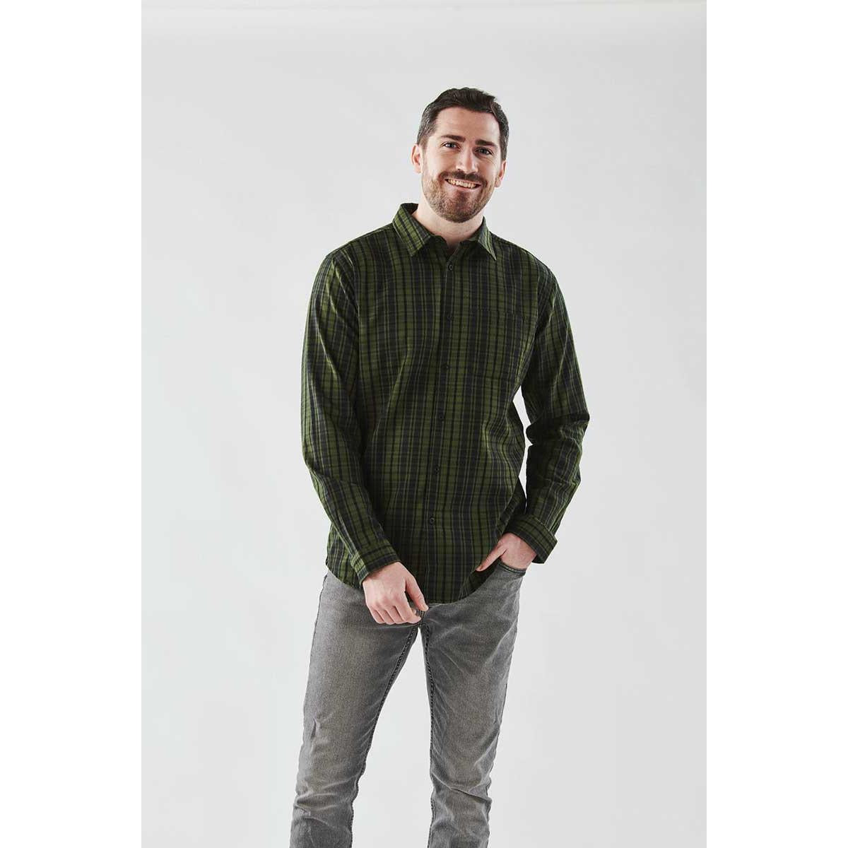 Men's Muirfield Performance Long Sleeve Shirt - STORMTECH Australia