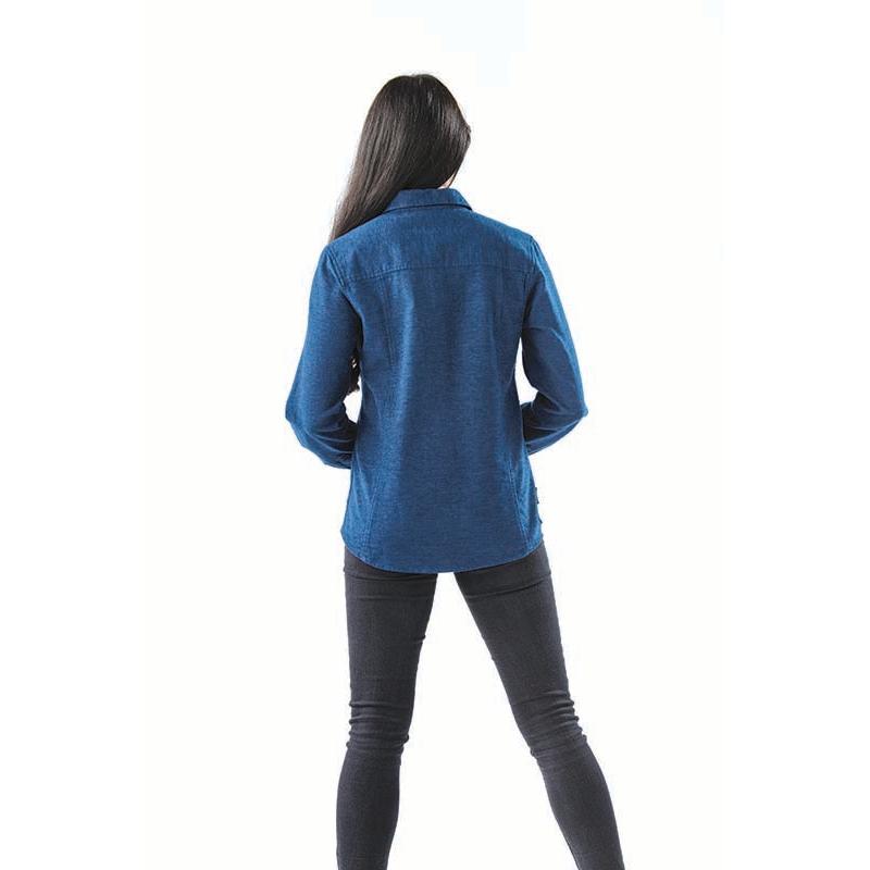 Women's Dockyard Long Sleeve Twill Shirt - STORMTECH Australia