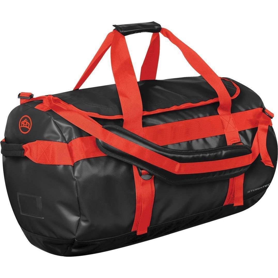 Black/Bright Red