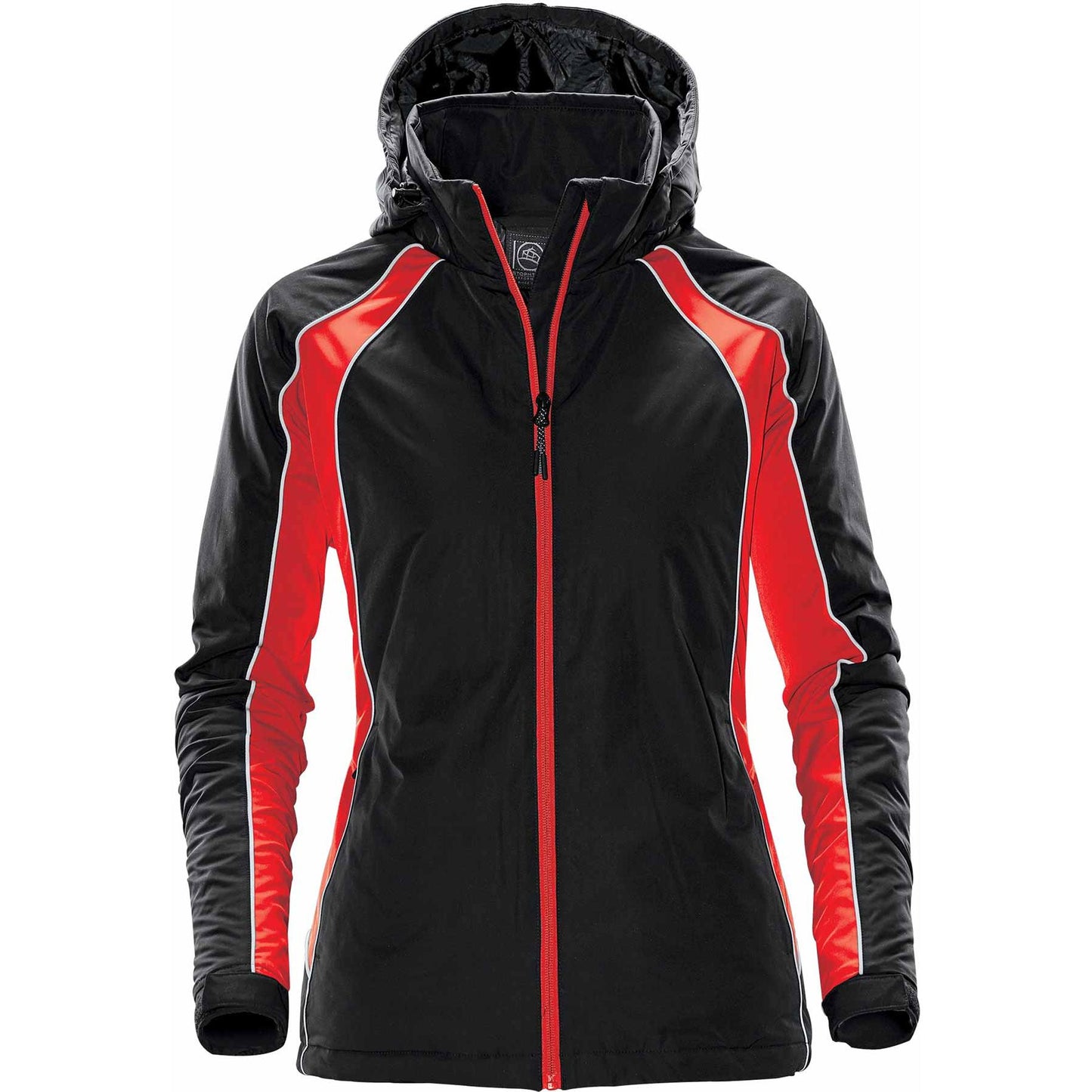 Black/Bright Red