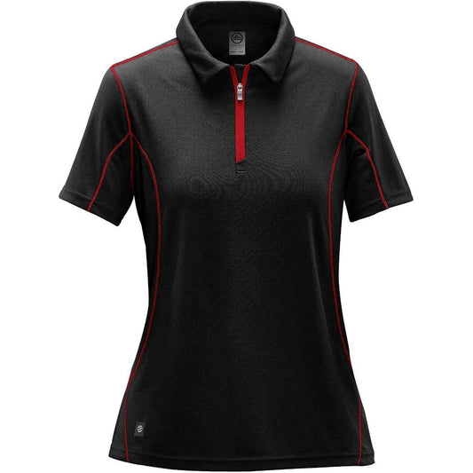 Black/Bright Red