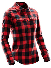 Load image into Gallery viewer, Black/Red Plaid - 3/4
