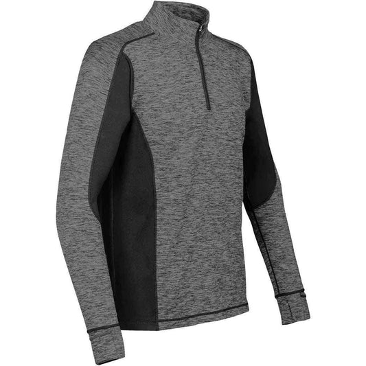 Carbon Heather/Black - 3/4 View
