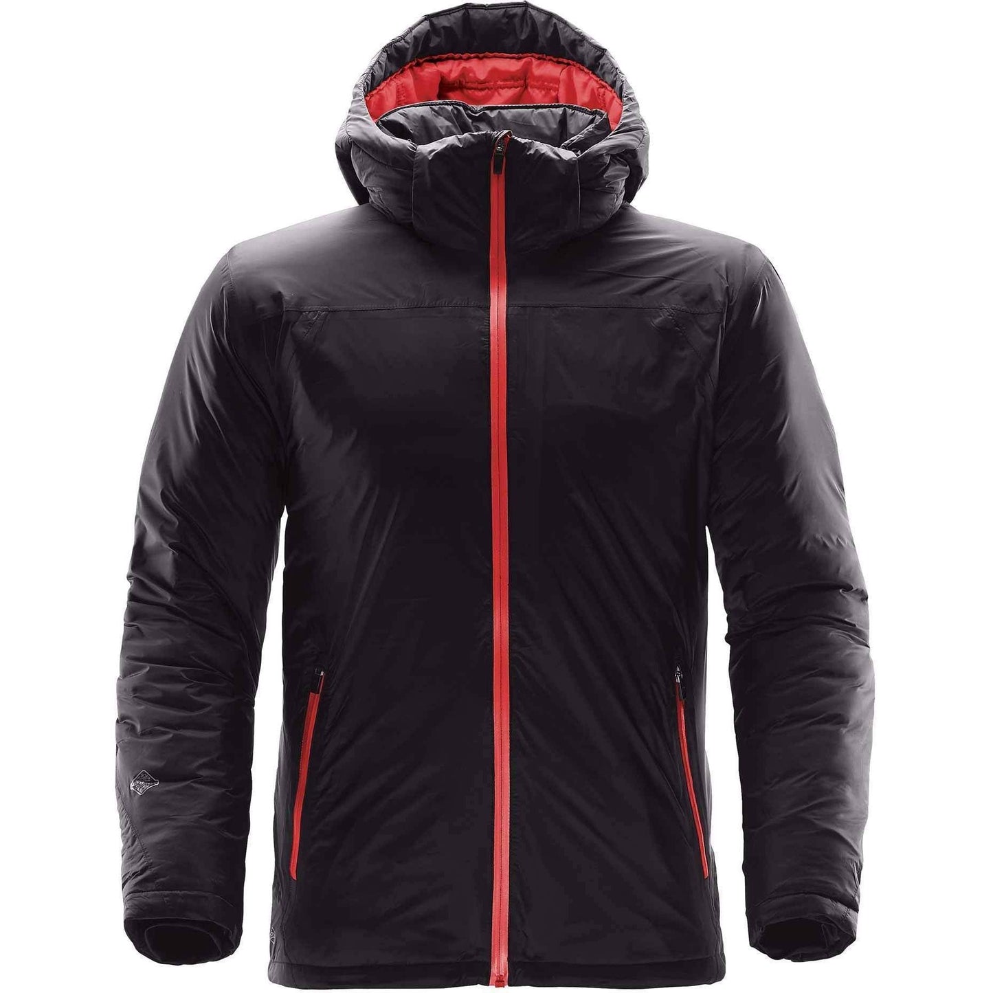 Black/Bright Red