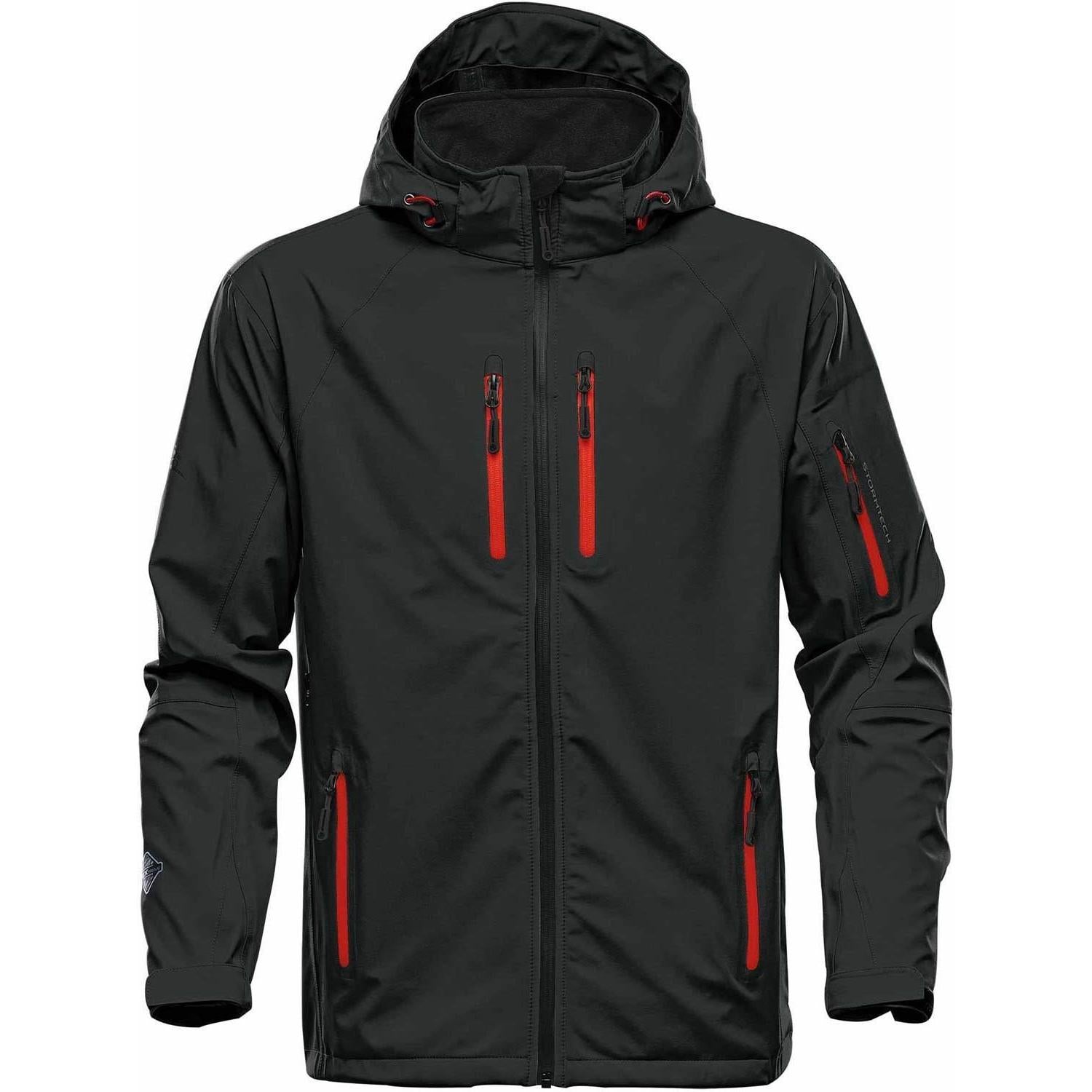 Black/Flame Red
