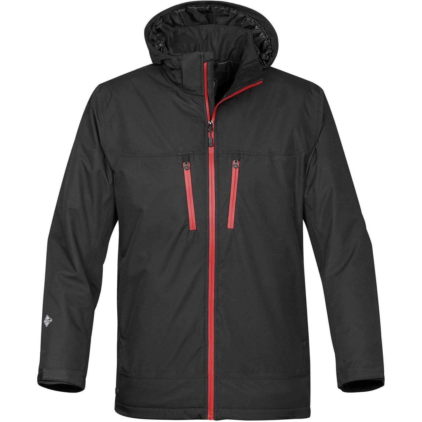 Black/Bright Red